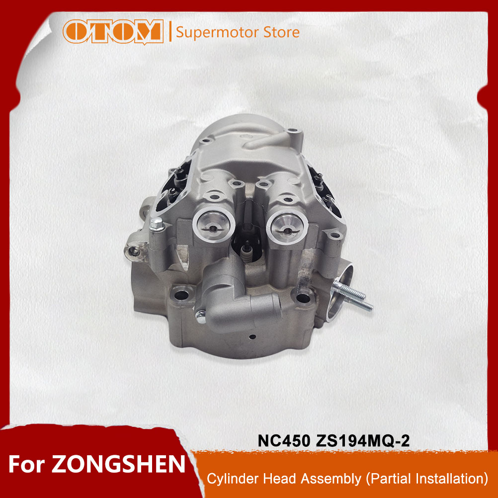 Nc450 Cylinder Head Assembly - オートバイアクセサリーシリンダーヘッドアセンブリ標準部分取り付けキャブレターバージョン ZONGSHEN ZS194MQ-2 NC450 部品用